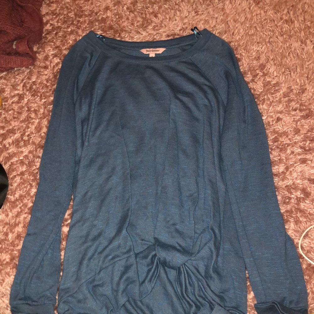 Blue Long Sleeve Juicy Couture